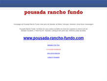 Tablet Screenshot of br.pousada-rancho-fundo.com